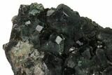 Green Octahedral Fluorite Crystal Cluster - China #146898-3